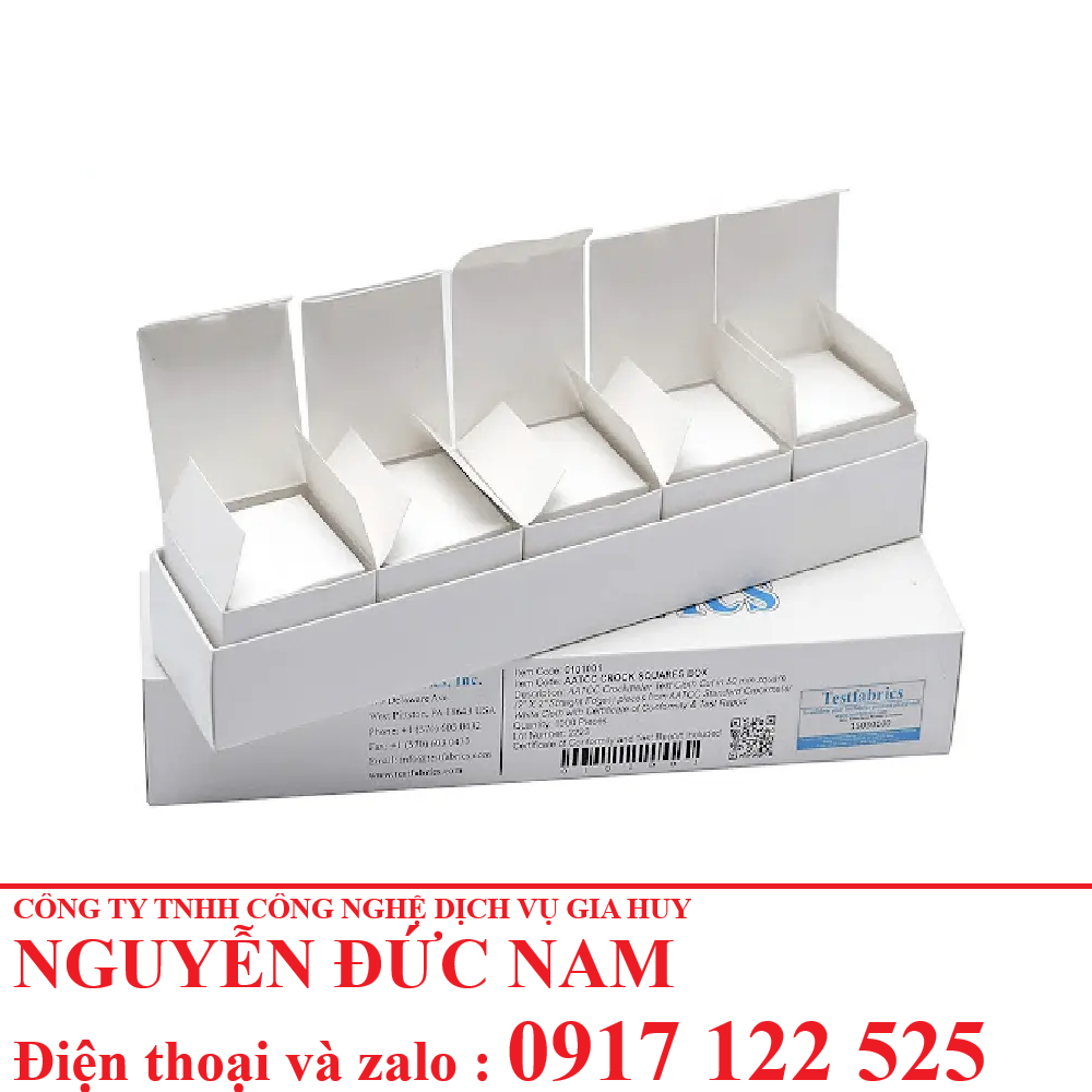 Vải đo độ bền màu ma sát theo tiêu chuẩn AATCC: chìa khóa chất lượng cho doanh nghiệp dệt may