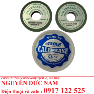 Đá mài Taber CS-17 2 viên – Model Mài Mòn Chuẩn ASTM