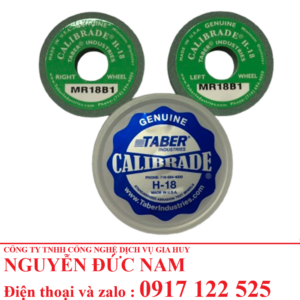 Đá mài Taber H-18 Chính Hãng USA - Đo Độ Bền Vật Liệu