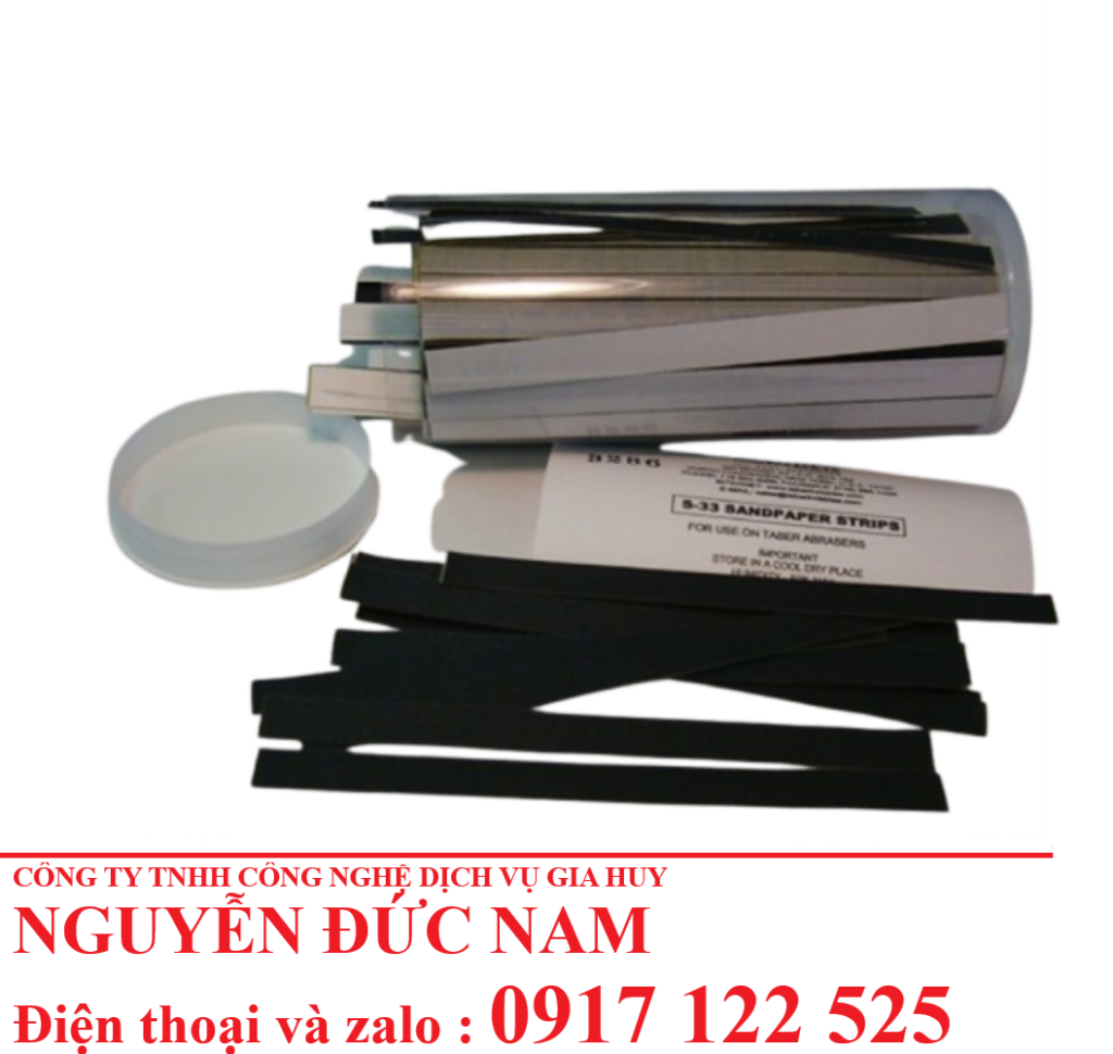 Giấy nhám mài mòn Taber S-33 chính hãng Mỹ - Độ bền vượt trội