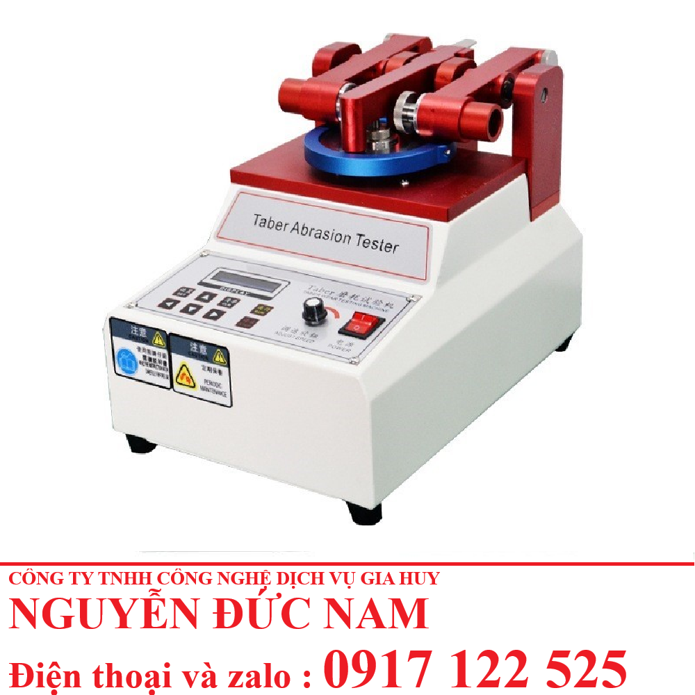 Máy Kiểm Tra Độ Mài Mòn Phương Pháp Taber: Giải Pháp Đánh Giá Chất Lượng Vật Liệu Hiệu Quả