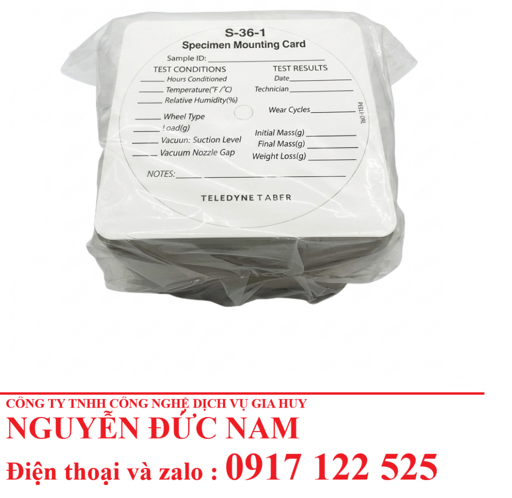  Tấm gắn mẫu S-36-1 hãng Taber USA - Chính hãng, giá tốt nhất