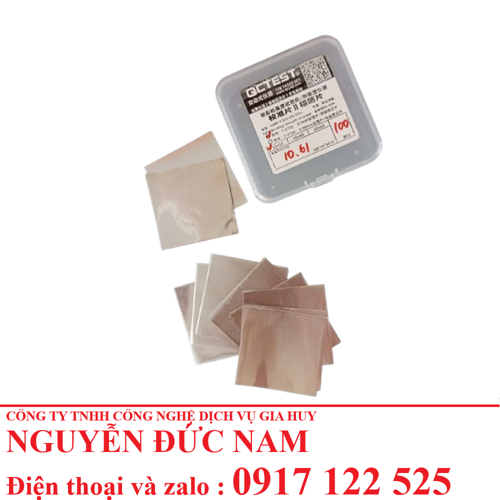 Màng nhôm chuẩn cho máy đo độ bục giấy – Hướng dẫn chọn và sử dụng đúng cách