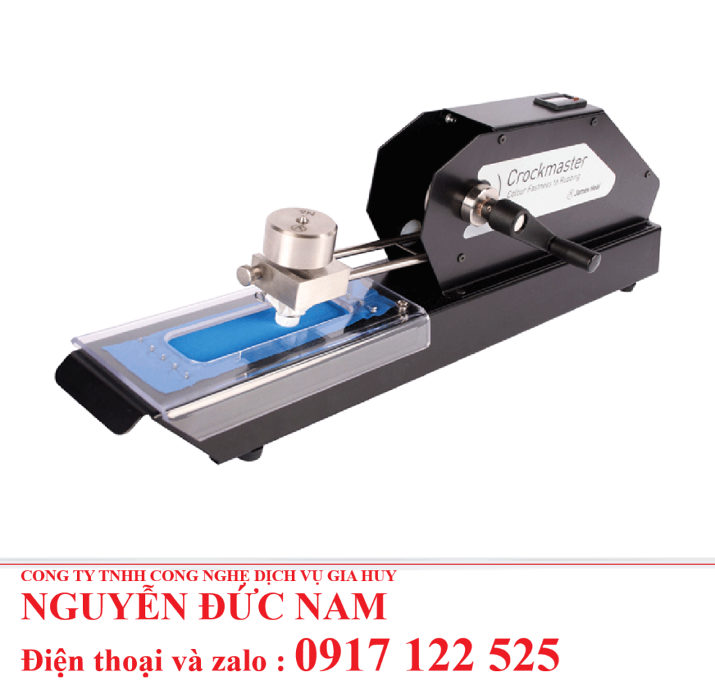 Máy đo độ bền ma sát vải ZHIQU chuẩn AATCC và ISO